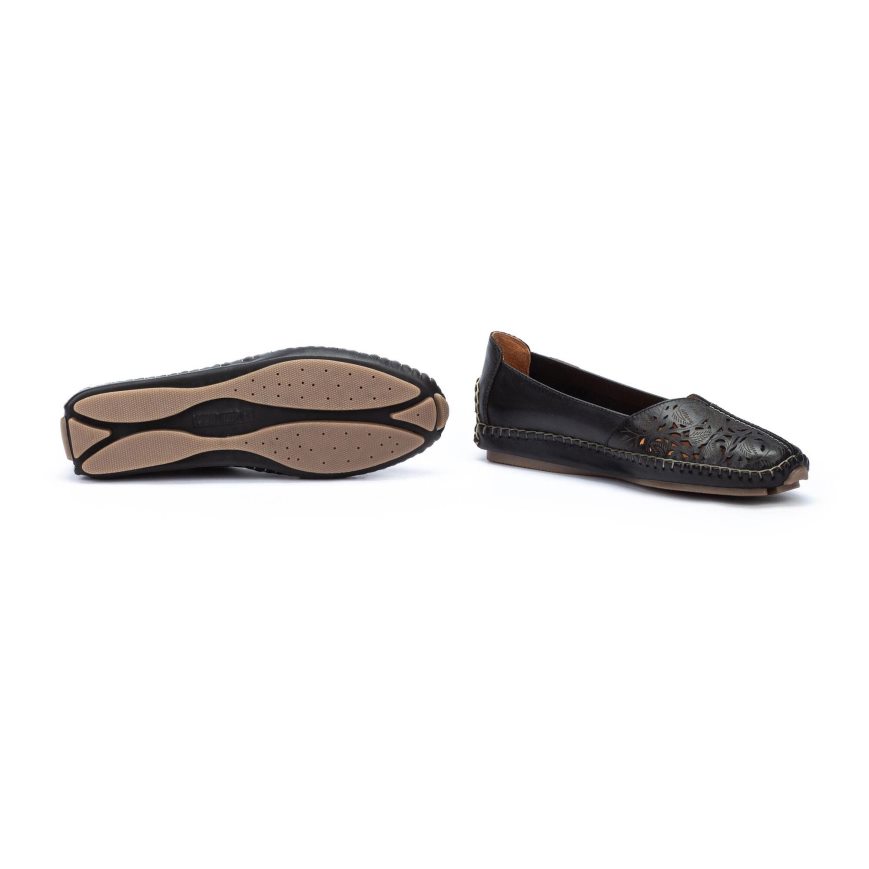 Women's Pikolinos JEREZ Ballet Flats Black | NZ I8097Q1